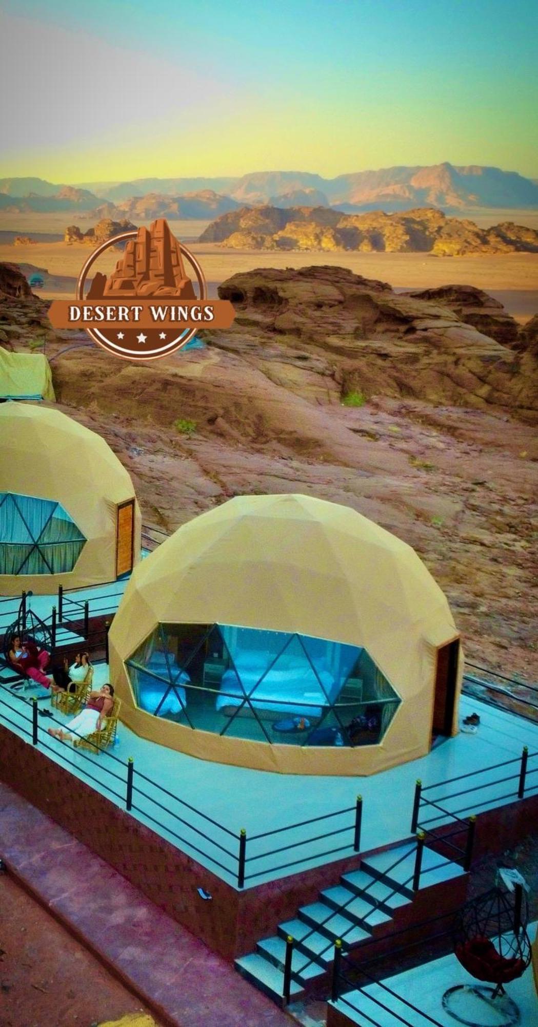 Rum Wings Bubble Luxury Camp Вади-Рам Экстерьер фото
